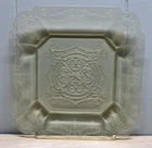 Indiana Glass Lorain Flower Basket Yellow Dinner Plate 10 1/4” Exc Cond No Res!