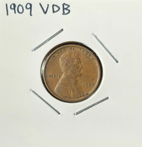 1909 VDB Lincoln Wheat AU+ Condition