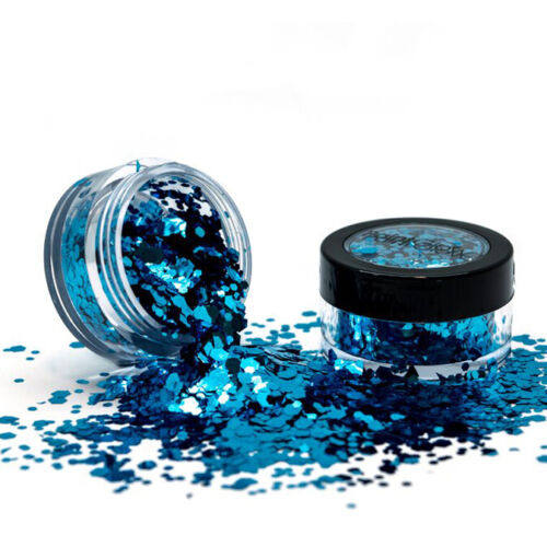 Cosmetic Loose GLITTER Shaker Face Body Nails Eyes Lips Makeup Fine & Chunky - Picture 20 of 35