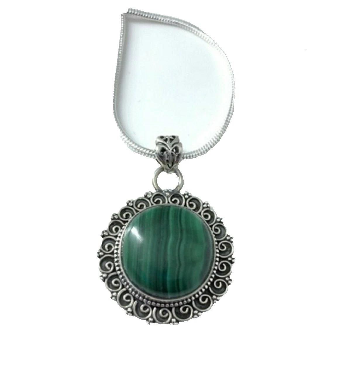 Malachite Pendant Handcrafted Necklaces & Pendants