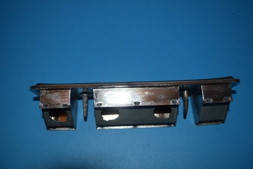 1969 FABRICANTE DE EQUIPOS ORIGINALES MERCURY COUGAR NEGRO PANEL DE LUZ DE ADVERTENCIA TABLERO - Imagen 6 de 11