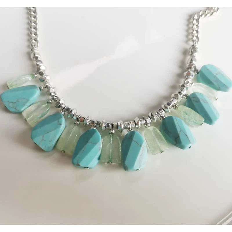 Collar con cuello babero de perlas sintéticas Kenneth Cole de 16" regalo vintage para mujer fiesta joyería Foto 2 de 3