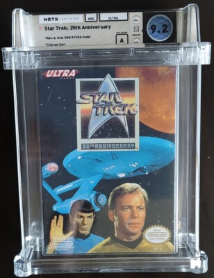 Star Trek 25th Anniversary Nintendo NES Ultra Games 1992 Sealed