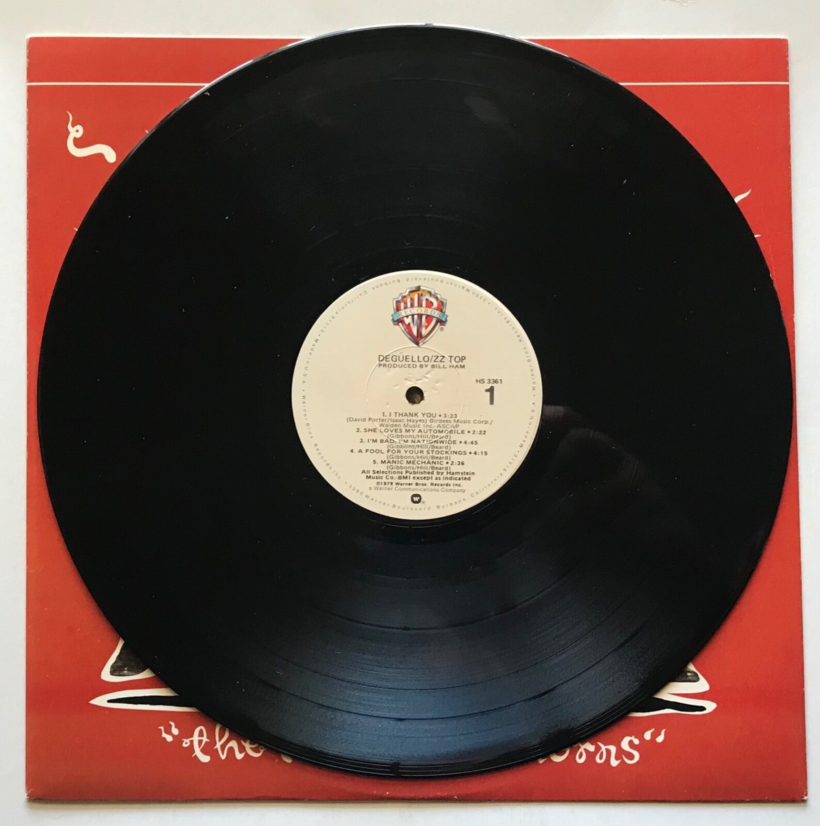 ZZ Top = Deguello - 1979 - Vinyl Record LP - RL / BK Masterdisk | eBay