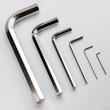 Innensechskant Winkelschlüssel 0,7/0,9/1,3/1,5/2/2,5/3/4/5/6/7/8/10/12/14/17/19