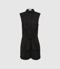 Reiss Gemma Black Jumpsuit - Mini - Worn Once - RRP £185