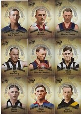 2015 Select AFL Honours S2 Brownlow Distinction Card COMPLETE SET (BD1--BD100)