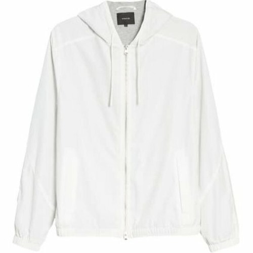 Vince Mens White Slim Fit Lined Hooded 