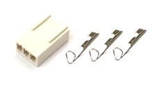 KF2510 2.54mm 3-pin female housing connector socket crimp terminal part 50 set