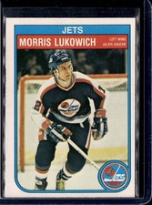 1982-83 O-Pee-Chee #383 Morris Lukowich Winnipeg Jets NR-MINT