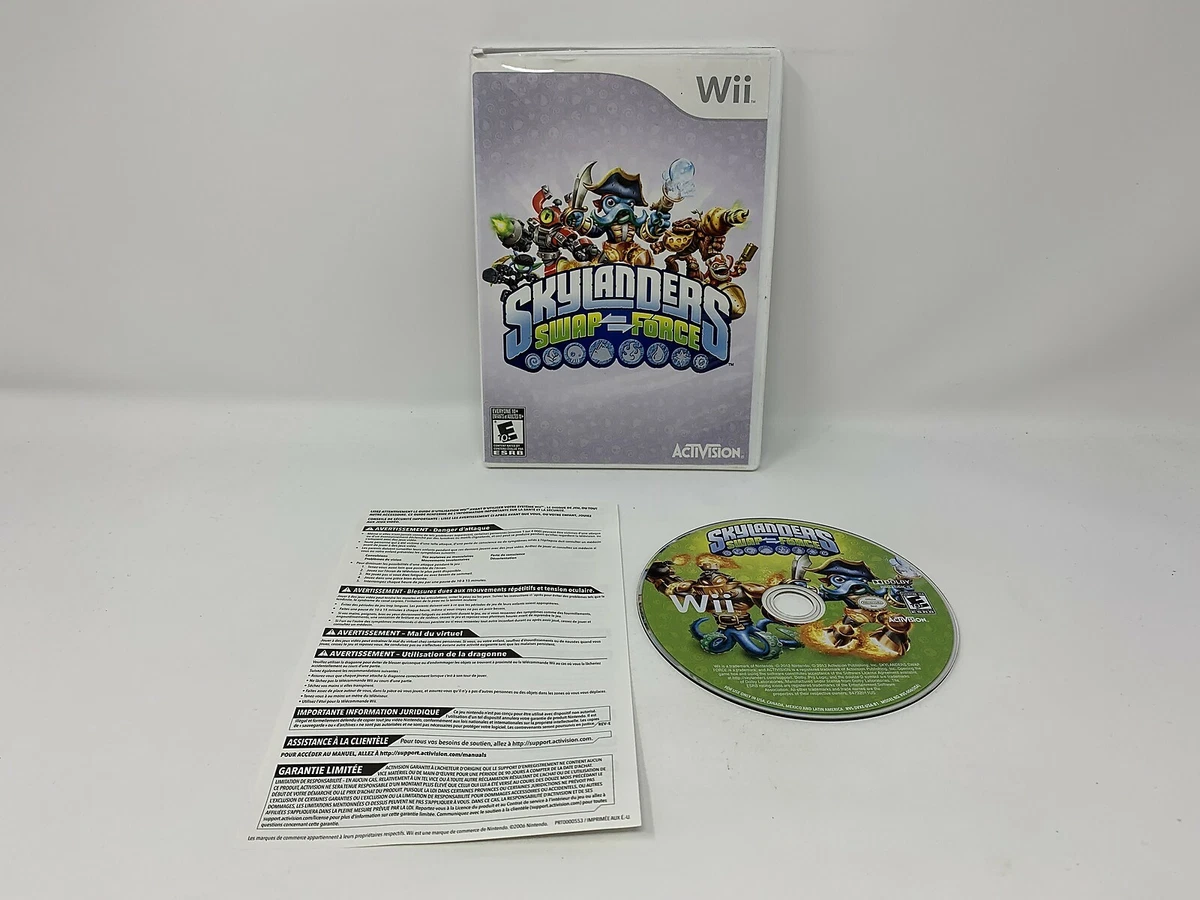 Skylanders Swap Force Nintendo Wii works on Wii U Complete in box