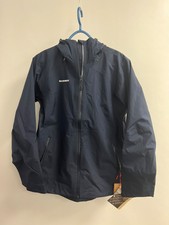 Mammut Women's Convey Tour Hard Shell Hooded Jacket - Marine - Medium -...