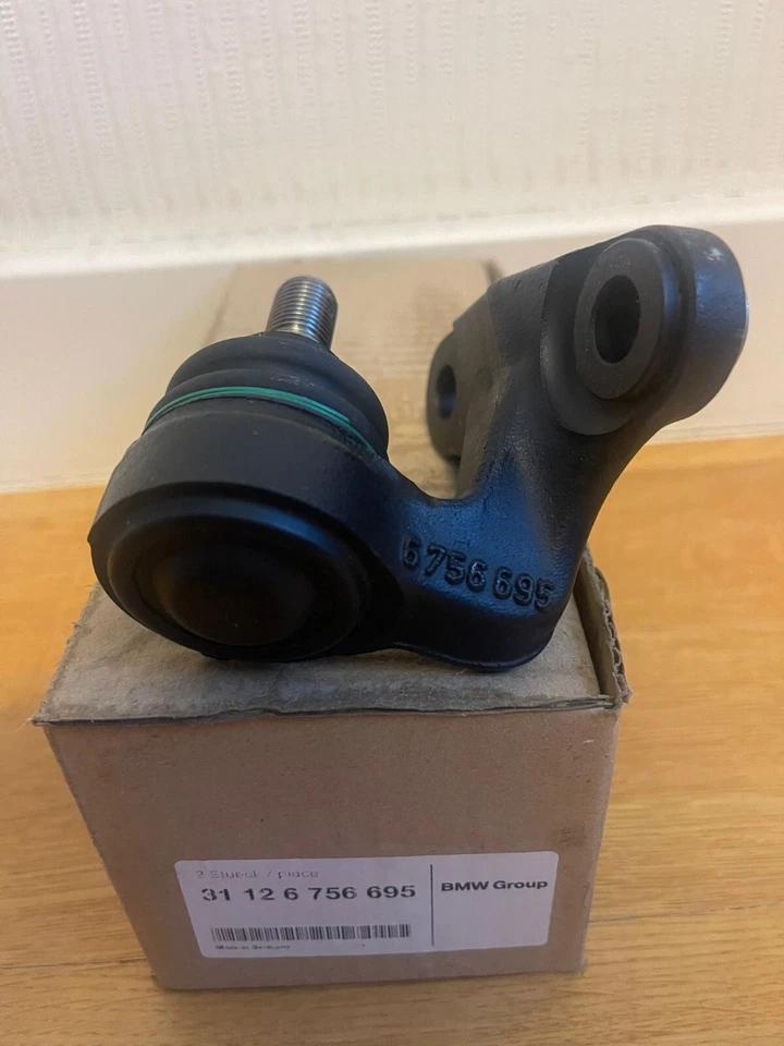 正品原始设备制造商前左内悬架球接头适用于宝马 E46 325xi 330xi — 第 2/4 张图片