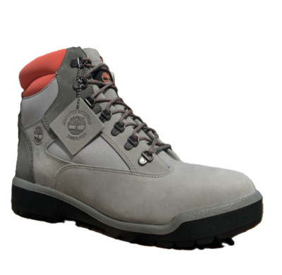 Timberland Men's Field Boot 6-Inch Waterproof Grey A2JFE f