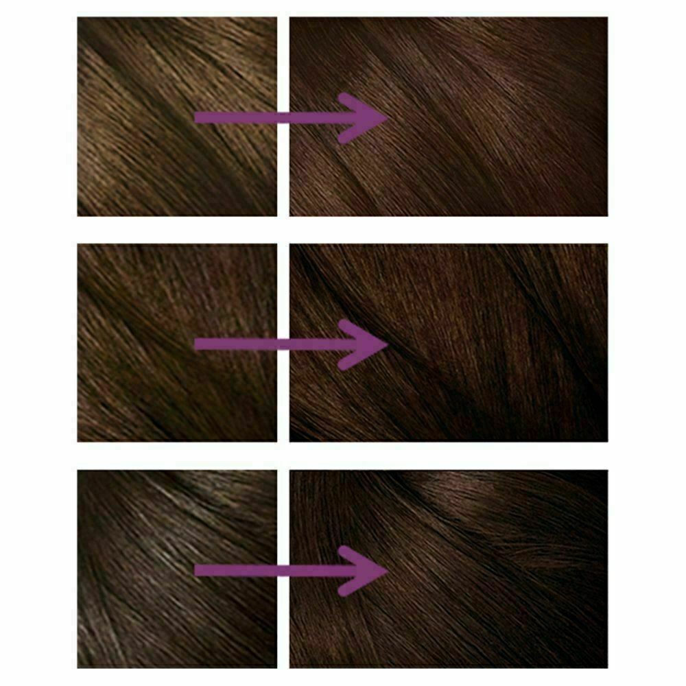 3 x Clairol Nice 'n Easy Semi-Permanent Hair Dye No Ammonia - 82 Dark Warm  Brown | eBay
