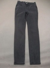 Madewell Size 26 Womens Black Cotton Blend Stretch Skinny Roadtripper Jeans 672