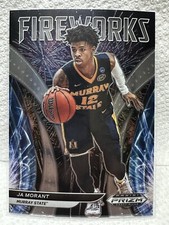 2022 Panini Prizm Draft Picks Basketball Ja Morant Fireworks FW-JA