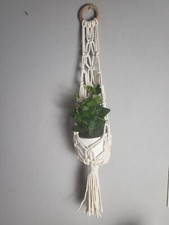 Decoration Wall Hanging Boho Macrame Hanging Basket Gift DIY Plant Hanger 