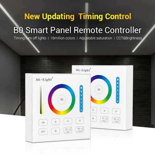 2.4GHz Wireless WIFI Touch Panel Dimmer/RGBW/RGB+CCT LED Smart Remote Controller - Picture 4 of 17