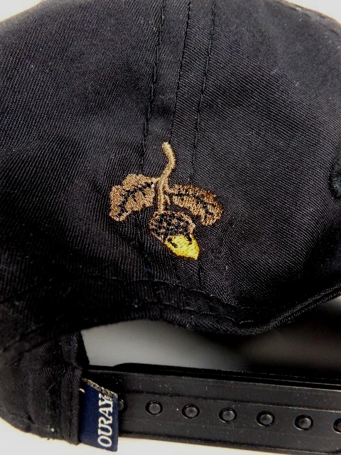 Sombrero negro Blue Jack National Tiger Woods TW GOAT, cierre a presión Foto 4 de 4