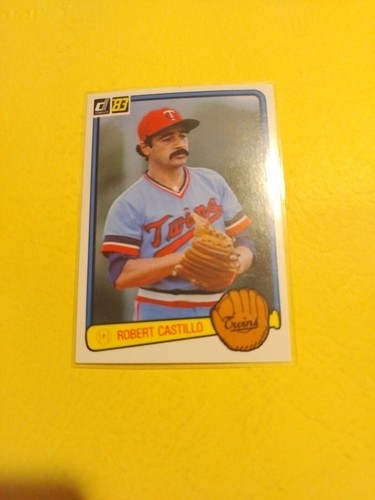 1983 Donruss ROBERT CASTILLO Minnesota Twins #102