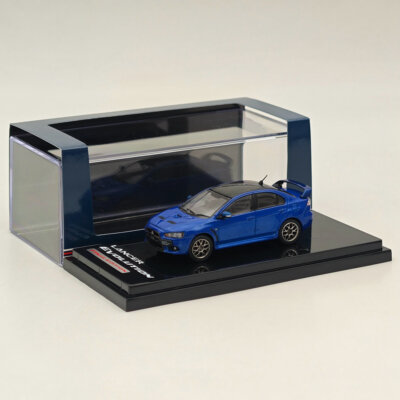 Hobby Japan 1/64 Mitsubishi Lancer Evolution X Final Edition Blue