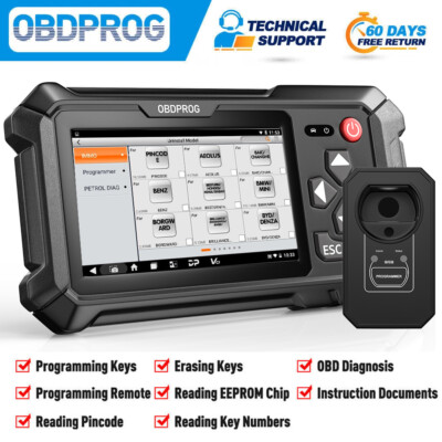 2025NEW IMMO Programming OBD2 Scanner Key Lost Immbilizer Diagnostic Code Reader