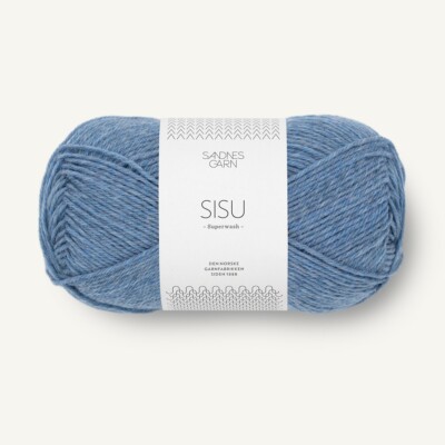 SISU von SANDNES GARN - BLÅMELERT (6324) - 50 g / ca. 175 m Wolle