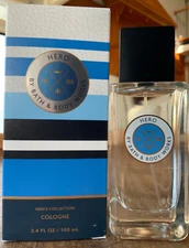 Men’s HERO Cologne 3.4oz Glass Bottle Men’s Collection Bath and & Body Works