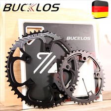 Catena tonda 110BCD 34 36 39 50 52 53T bici corsa doppia 9-11 velocità