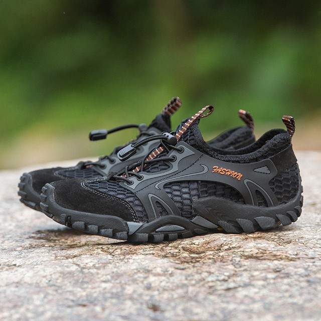 Men's Amphibious Athletic Hiking Swimming Water Shoe Aqua Sneaker eBay