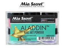 Mia Secret Nail Art Powder ALADDIN Collections, 7.39g each- Set of 6 colors
