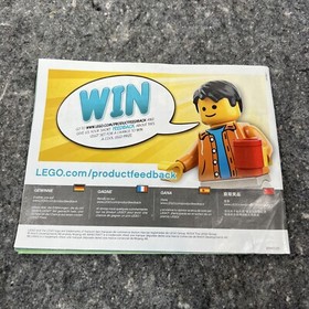 Lego Minecraft The Cave 21113 Replacement Manual Instructions Book Only