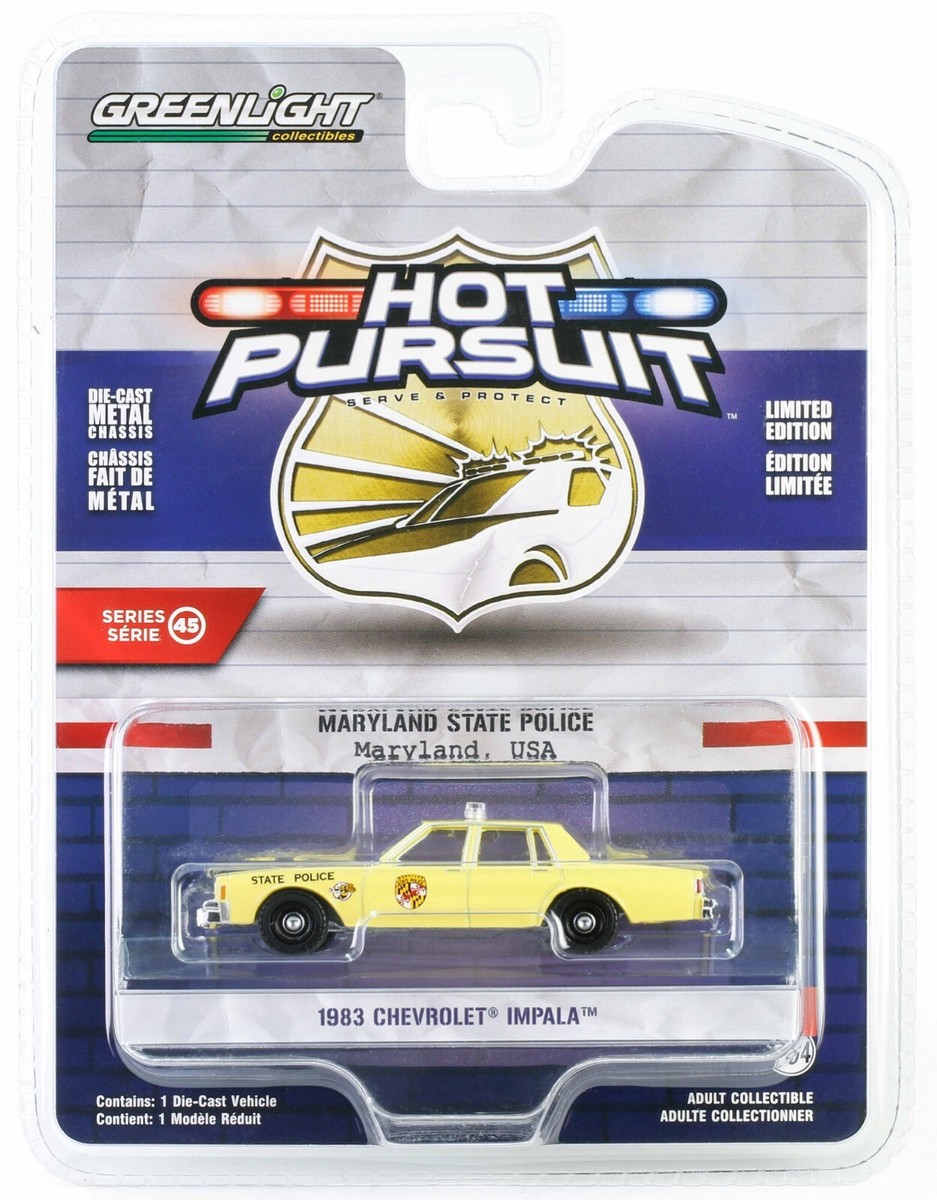 ミニカー BUBY art.1009 CHEVROLET IMPALA POLICIA BUBY art.1009