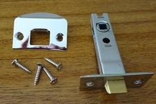 Nidus Tubular Latch LATTUBRCP Polished Chrome 60mm Backset
