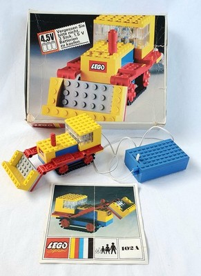 LEGO Legoland 102A Front-End Loader - Complete Boxed Vintage Rare 70s