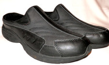Easy Spirit Travel Time Slip On Mules / Walking Shoes Sz, 9M Classic Black