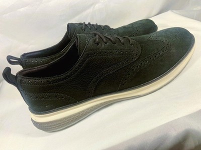 COLE HAAN Black ØriginalGrand Energyweave Wingtip Oxfords C40678 $170 NEW
