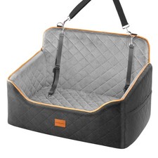 Dog Car Seat for Medium Dogs - Pet Car Seat with 2 Safety Straps Waterproof...