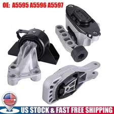 AUTO Motor & Transmission Mount Set N272 Fits 2013-2016 Chevrolet Sonic 1.8L