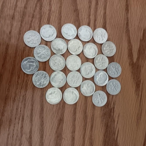 Roosevelt Silver Dimes 5.50 each.  Pick how many you want up to 25.