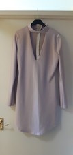 (¥M27). MISGUIDED lavender Dress Size 10 chest 34"