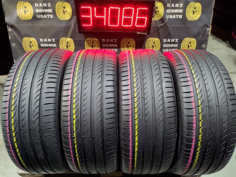 Pneumatici Estivi 4 Gomme usate 225 50 17 PIRELLI Battistrada Residuo 80/85%