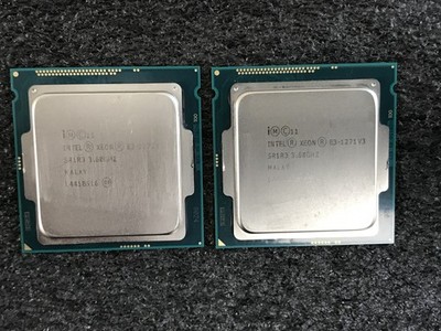 (Lot of 2) Intel Xeon E3-1271V3 3.60GHZ Quad-Core CPU Processor SR1R3 - CPU236A