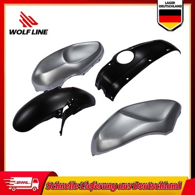 WOLFLINE Bodywork Fairing Kit For Yamaha XSR 900 2016-2021 Grey Black ABS