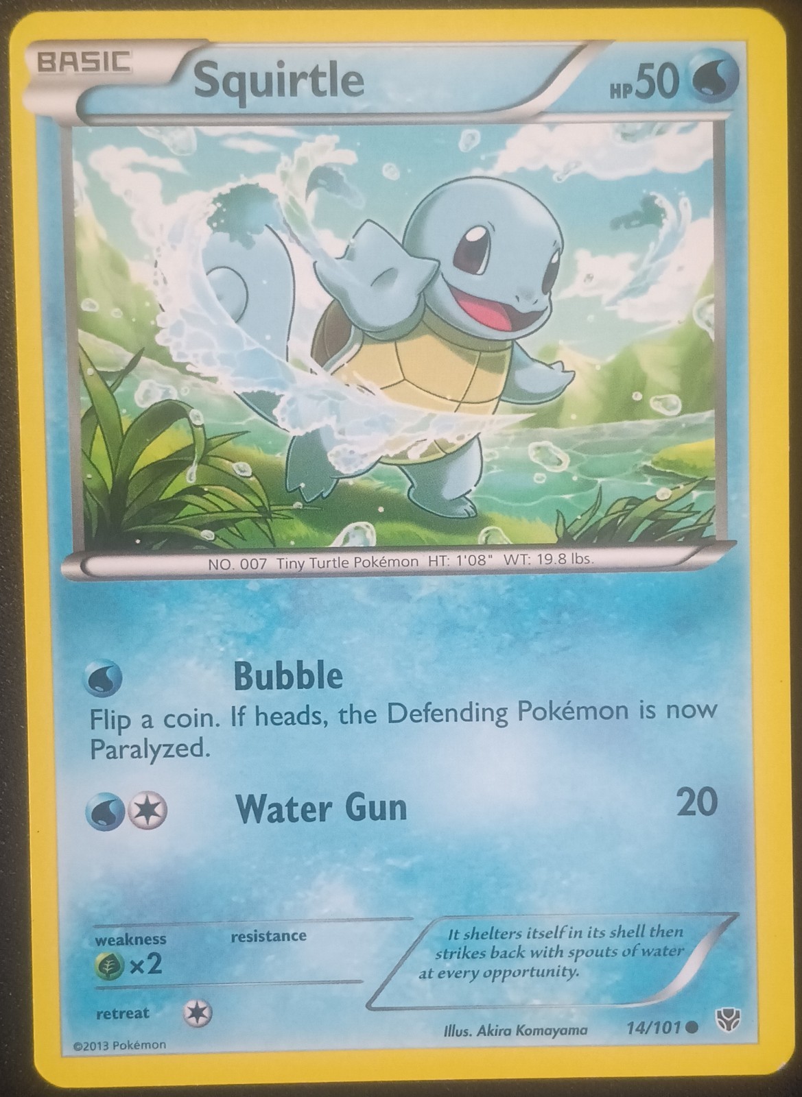 Squirtle 14/101 Plasma Blast Regular LP