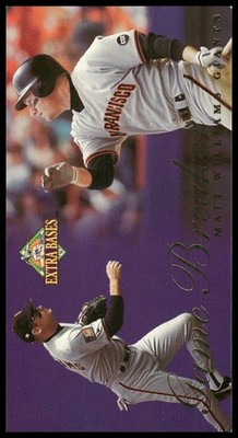 1994 Fleer Extra Bases #29 Matt Williams TALL BOY Game Breakers Giants