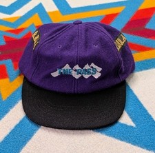 Vintage Bula The Pass Wool Hat Mountain Ski Patrol Made In USA Snapback Rare