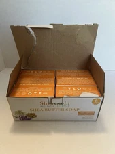 Shea Butter Soap Lot Of 6, By Shea Olien, 5 OZ Bars, Organic