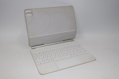Original Apple Magic Keyboard A2261 für iPad 11'' - US QWERTY - weiß - gebraucht